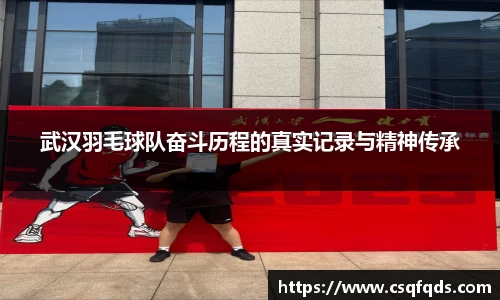 武汉羽毛球队奋斗历程的真实记录与精神传承